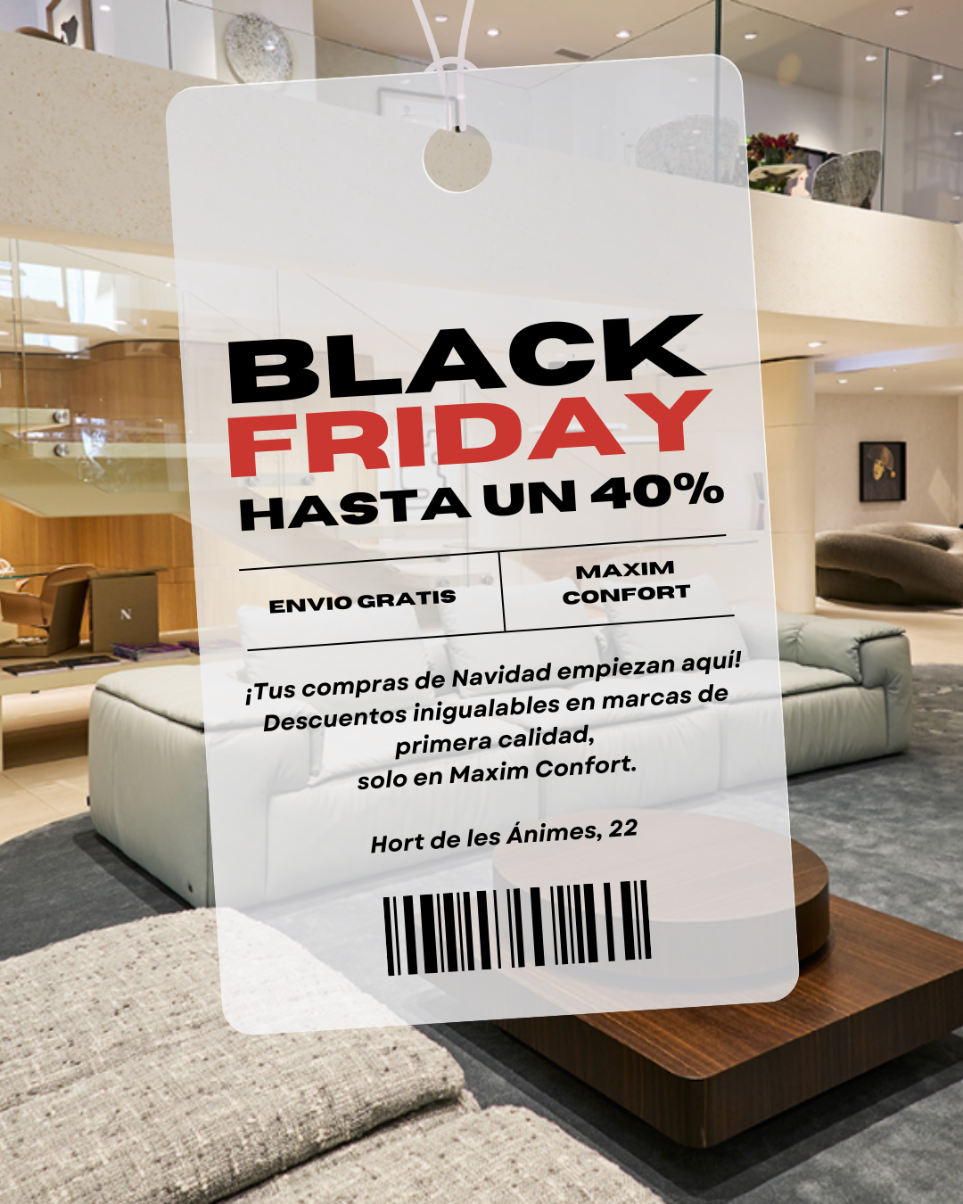 Black Friday - Maxim Confort